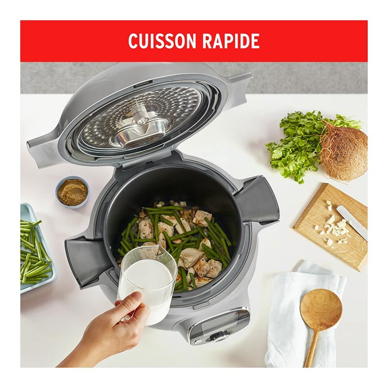 Multicuiseur MOULINEX COOKEO CE854B10 80 recettes
