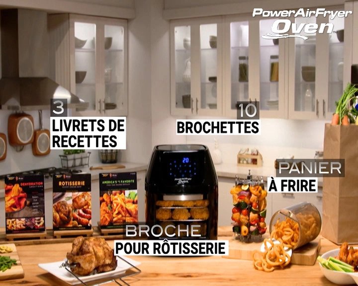 Power air fryer oven 5.6l - Four multifonction