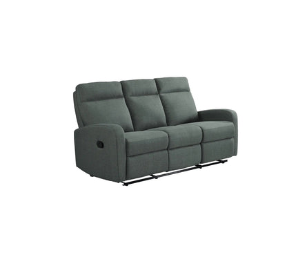 3-Sitzer-Relaxsofa OSCAR Stoff Anthrazitgrau