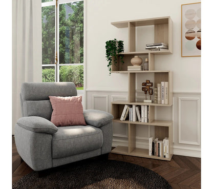 Fauteuil COAST II tissu gris clair