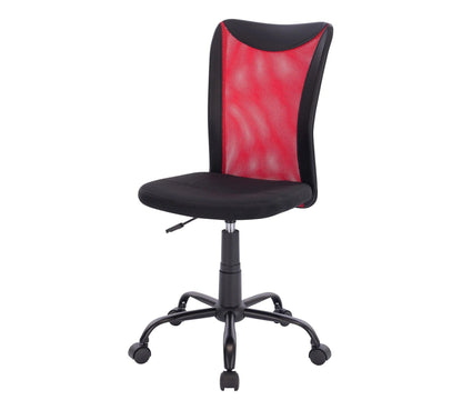 Silla de oficina COMETT 2 Negro y rojo