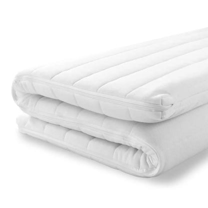 Surmatelas 120x190 - en mousse confort - Housse en microfibre - Surmatelas orthopédique moelleux - Épaisseur 5 cm