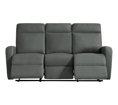 3-Sitzer-Relaxsofa OSCAR Stoff Anthrazitgrau