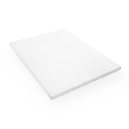 Surmatelas 120x190 - en mousse confort - Housse en microfibre - Surmatelas orthopédique moelleux - Épaisseur 5 cm