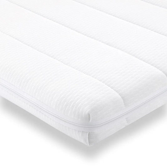 Surmatelas 160x200 - Sur-matelas en mousse confort - Housse en microfibre - Surmatelas orthopédique moelleux - Épaisseur 5 cm