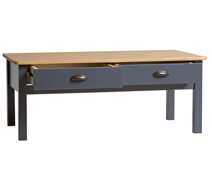 Table basse campagne MAYA Bois massif gris