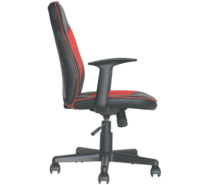 Fauteuil de bureau PUNCHY 2 Noir, rouge et gris