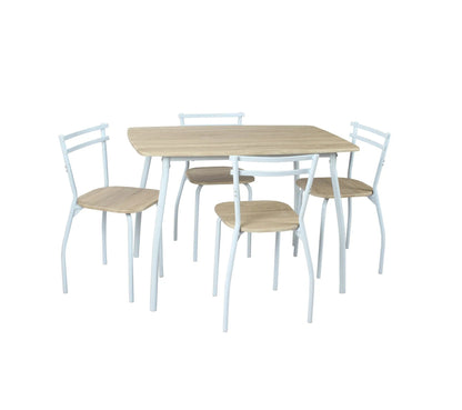 Comedor RICK 2 Blanco/roble