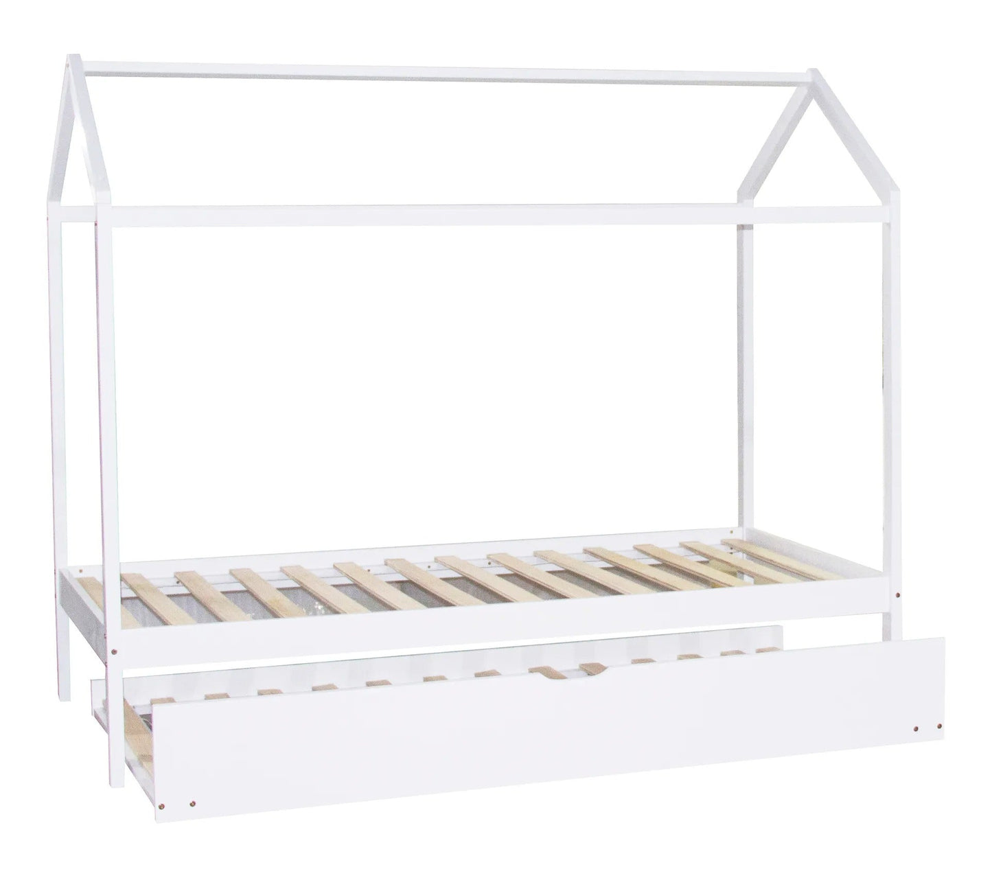 Cama cabina INOA 90x190 cm 1 cajón Blanco