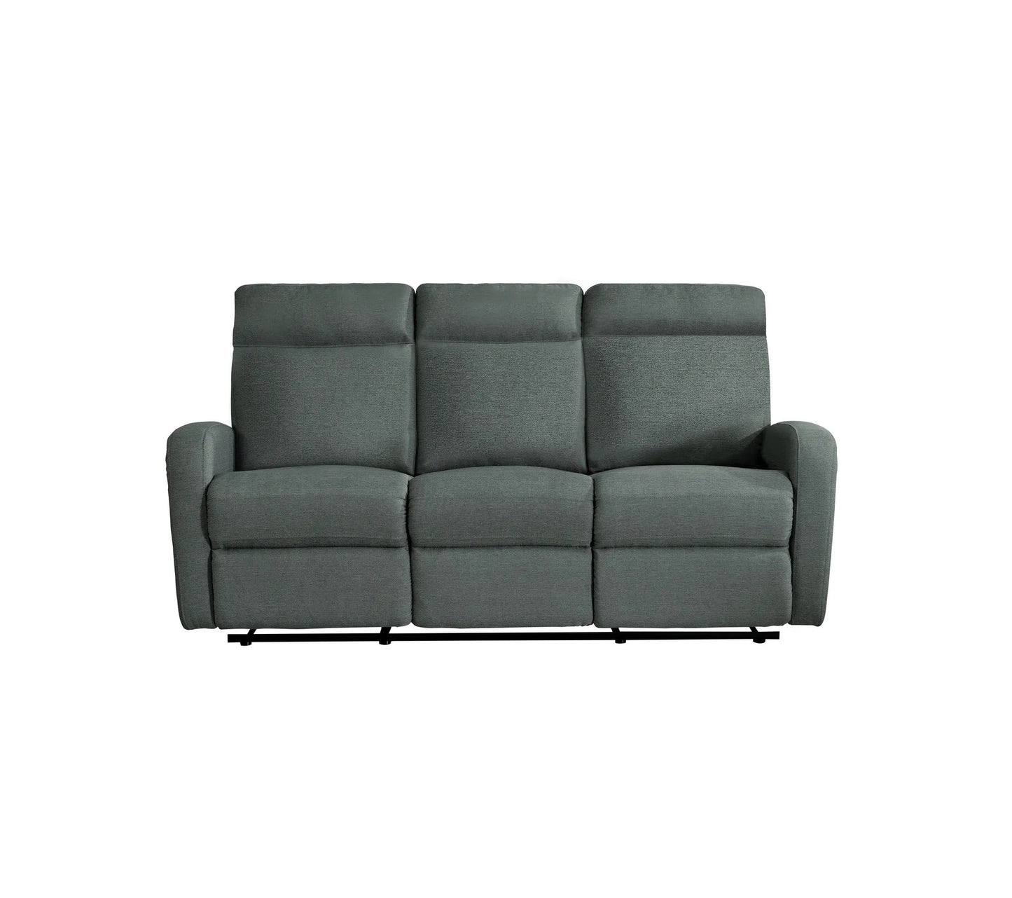 3-Sitzer-Relaxsofa OSCAR Stoff Anthrazitgrau