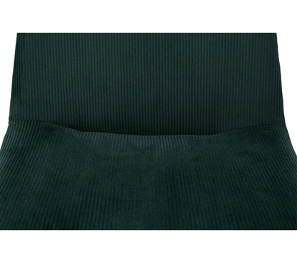 Silla APPOLINE de terciopelo verde