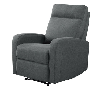 Fauteuil Relax OSCAR Tissu Gris Clair