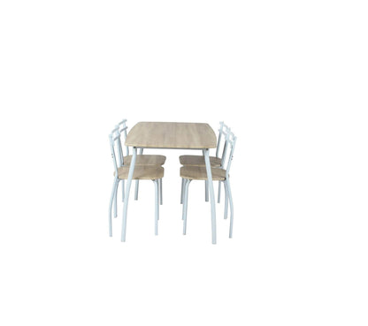 Comedor RICK 2 Blanco/roble