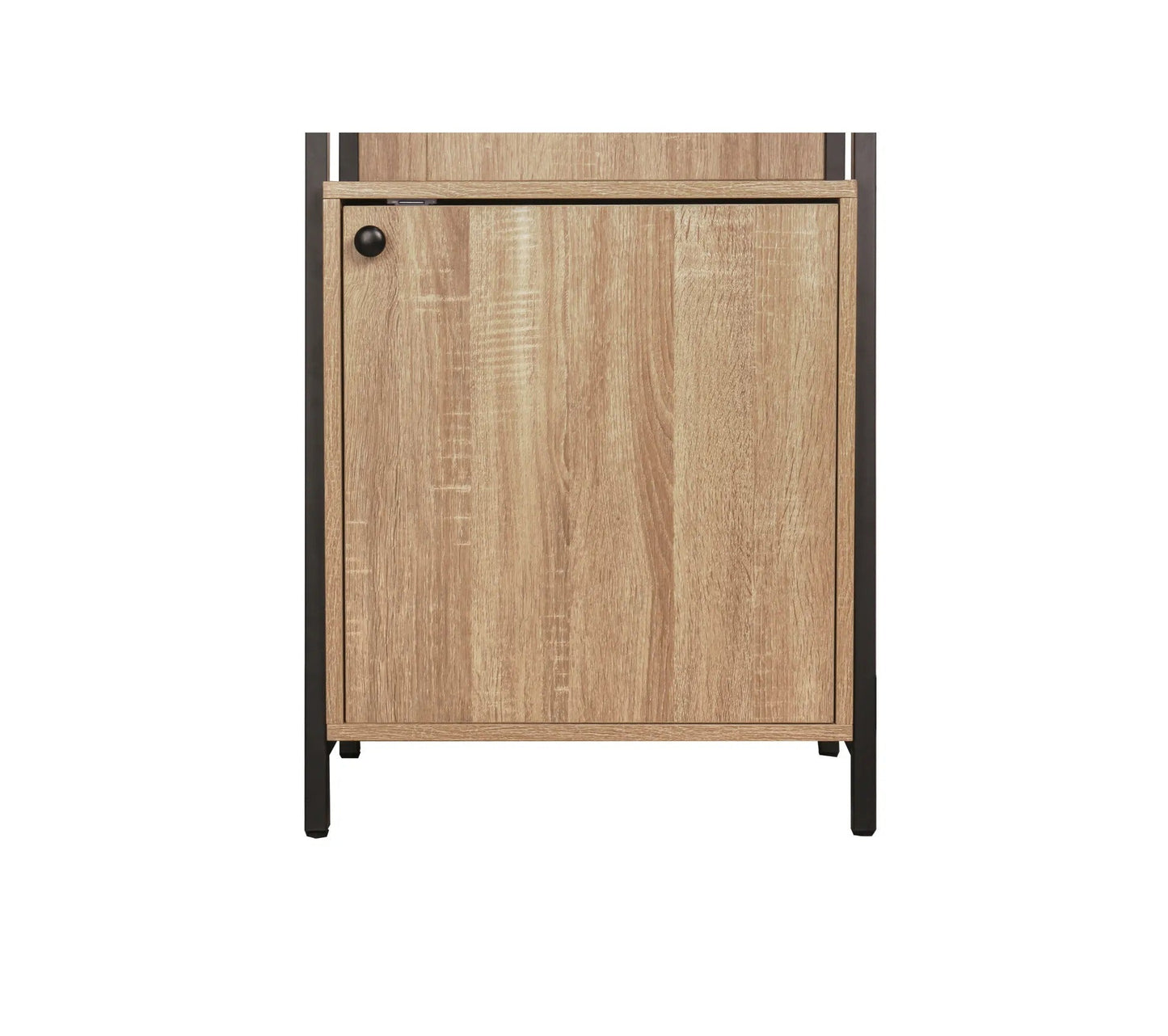 Ankleidezimmer L.52 cm mit Spiegel BONO 1 Tür, 1 Kleiderschrank