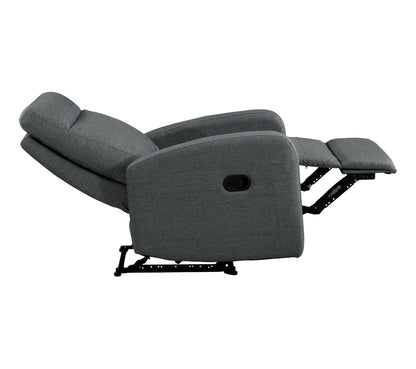 Fauteuil Relax OSCAR Tissu Gris Clair