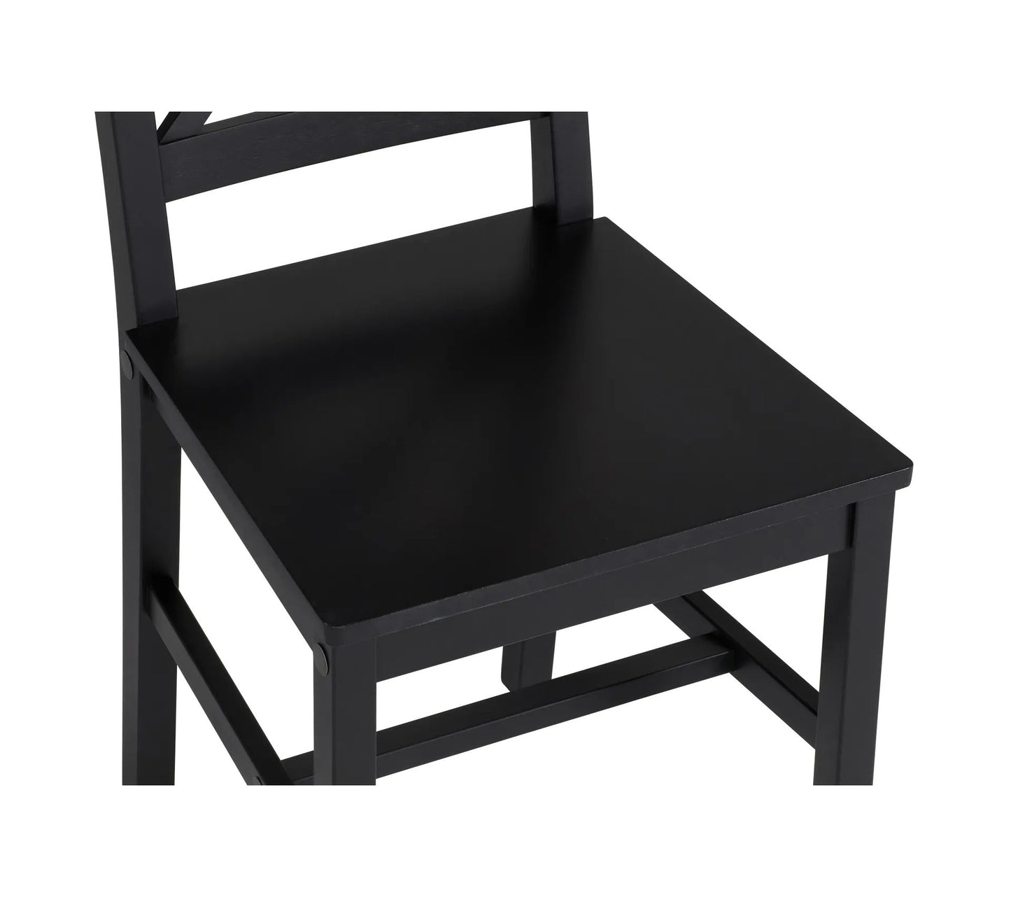 Coin repas table + 4 chaises OWEN noir