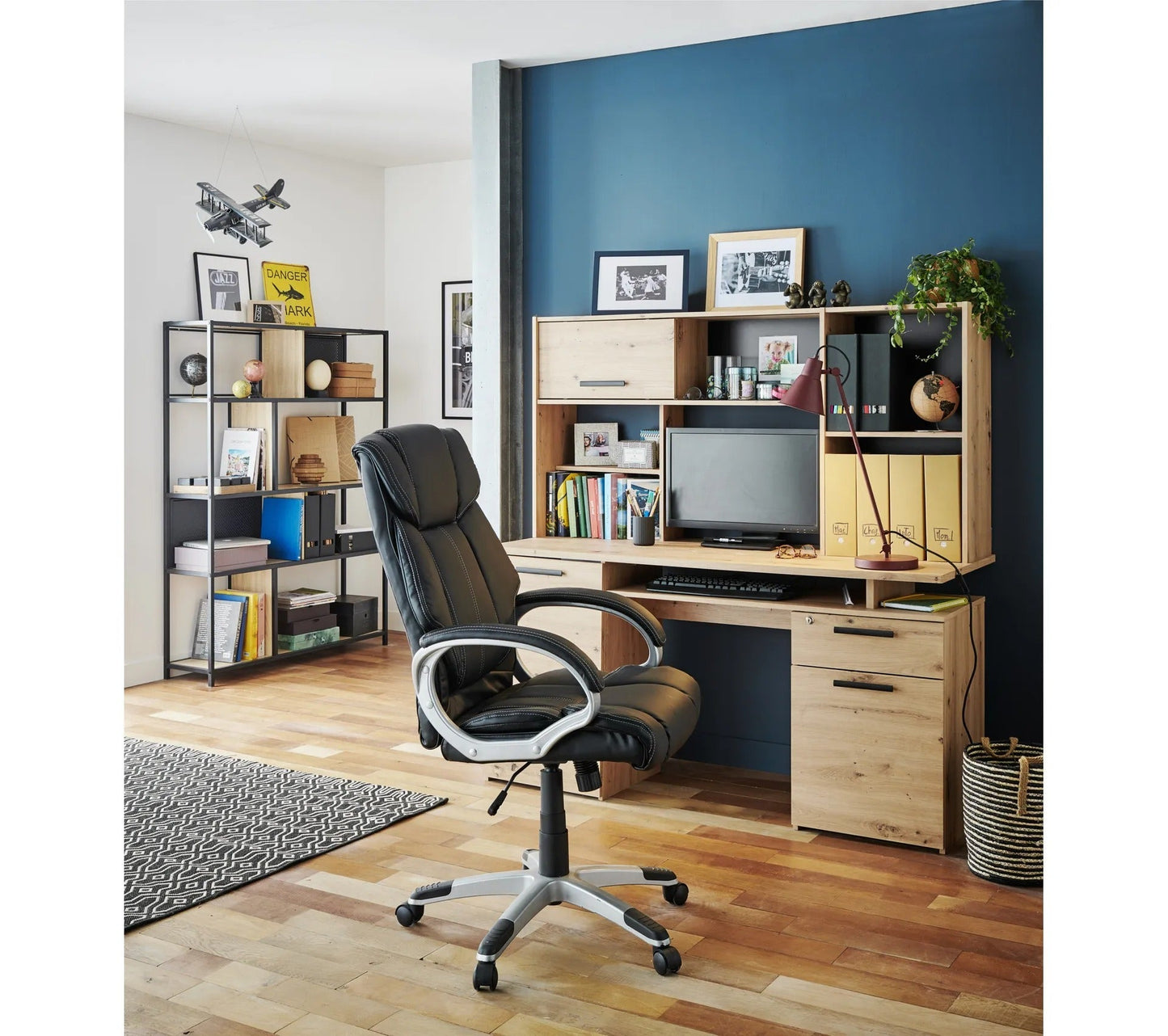 Fauteuil de bureau MARVIN Noir