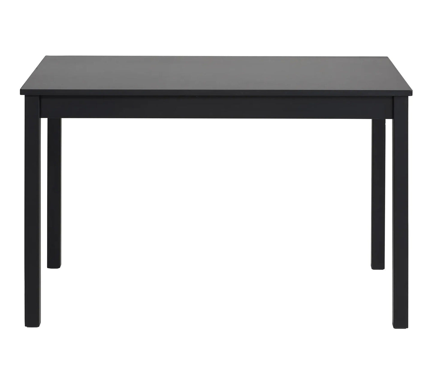 Coin repas table + 4 chaises OWEN noir