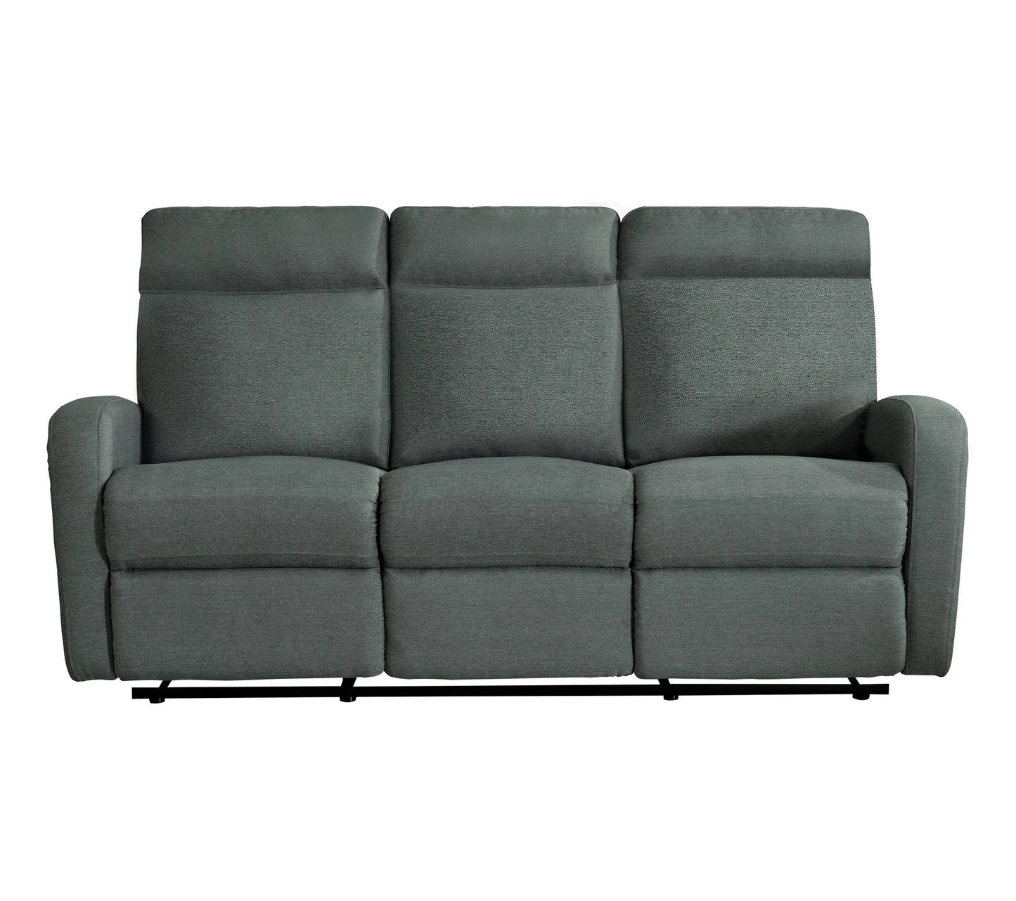 3-Sitzer-Relaxsofa OSCAR Stoff Anthrazitgrau