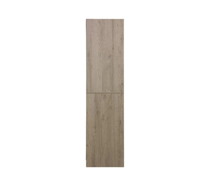 Ankleidemodul mit 4 Schubladen und 1 natürlichem Kleiderschrank. Laminatplatten