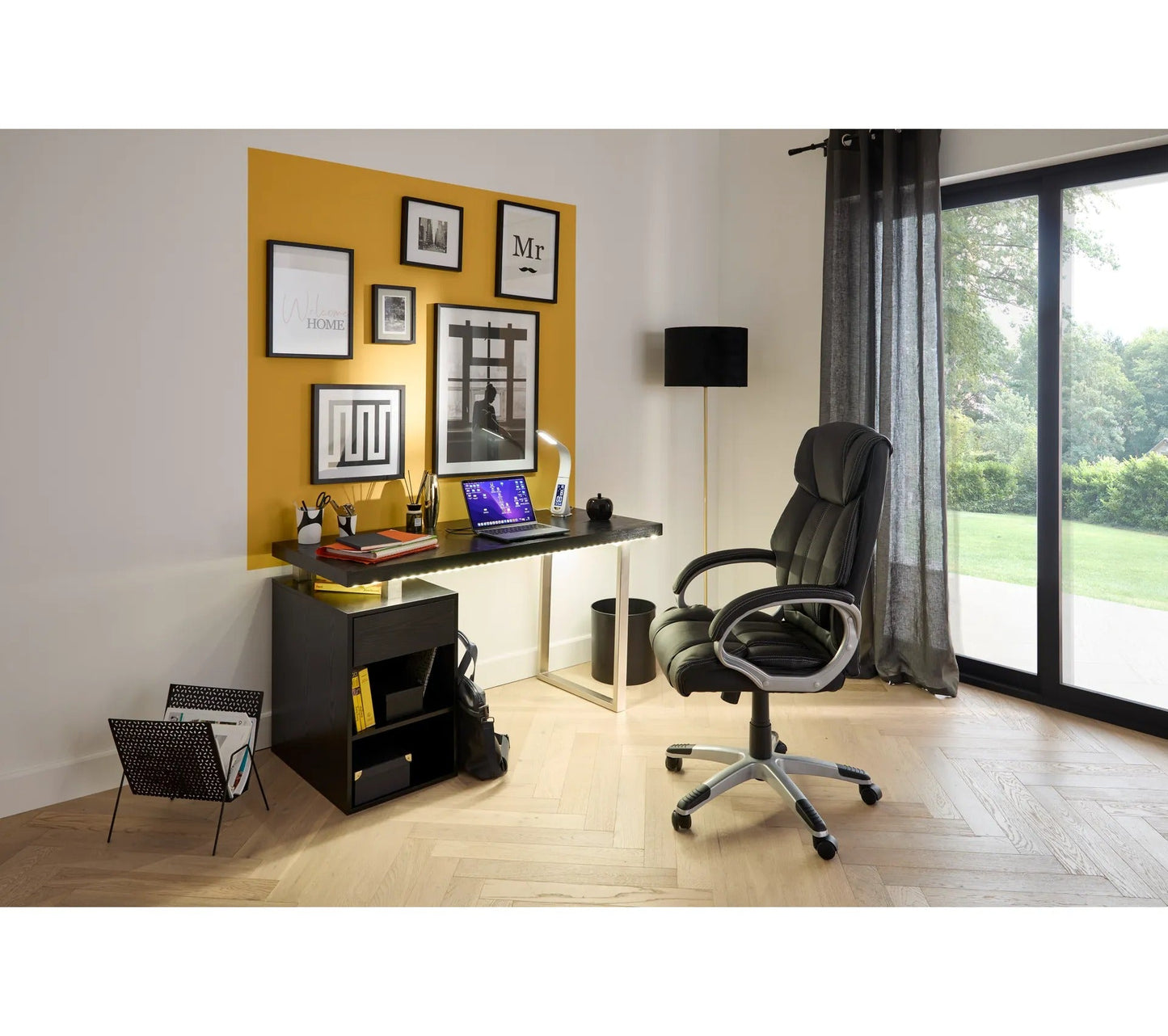 Fauteuil de bureau MARVIN Noir