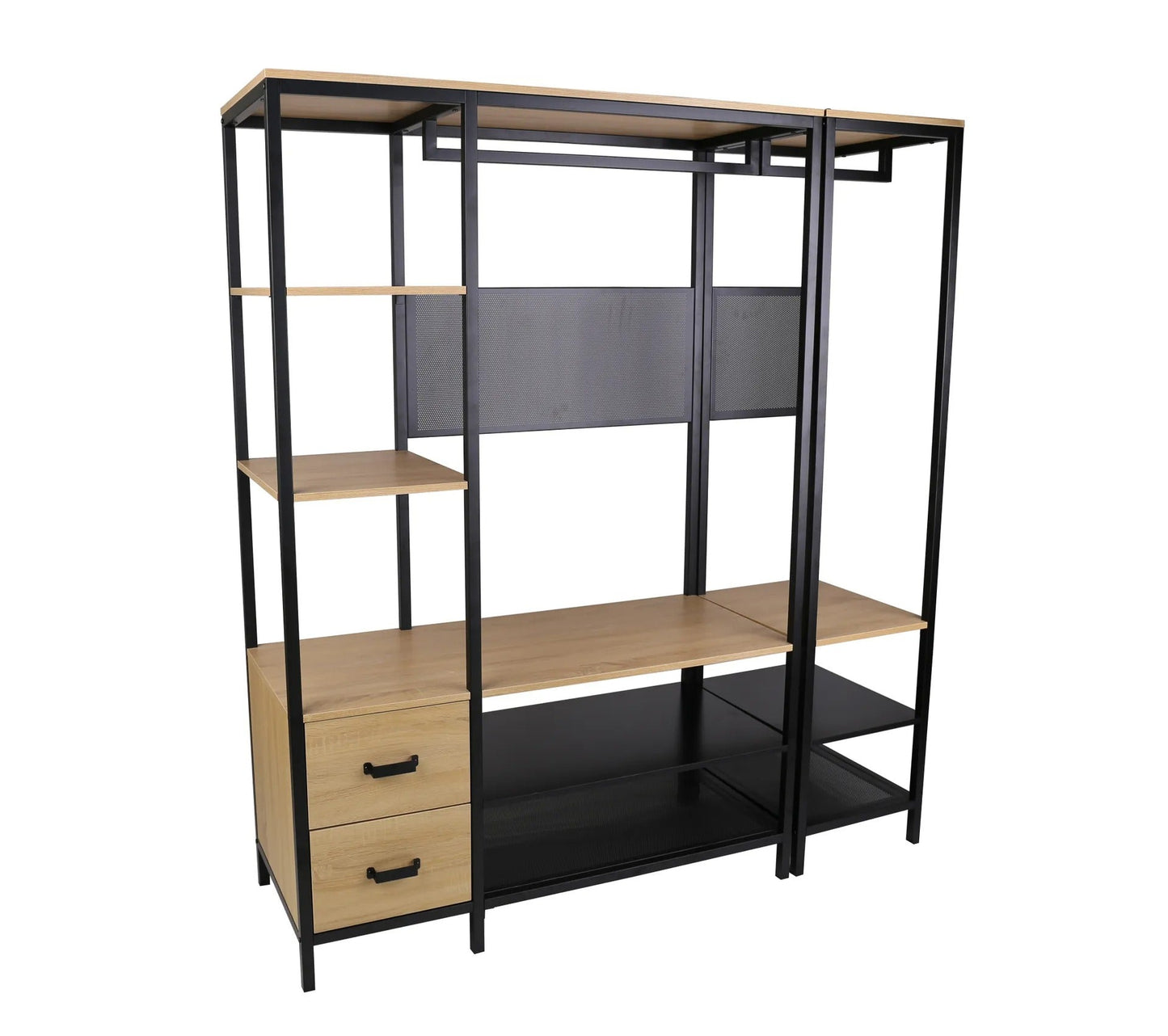 MALLORY vestidor esquinero modular estilo industrial