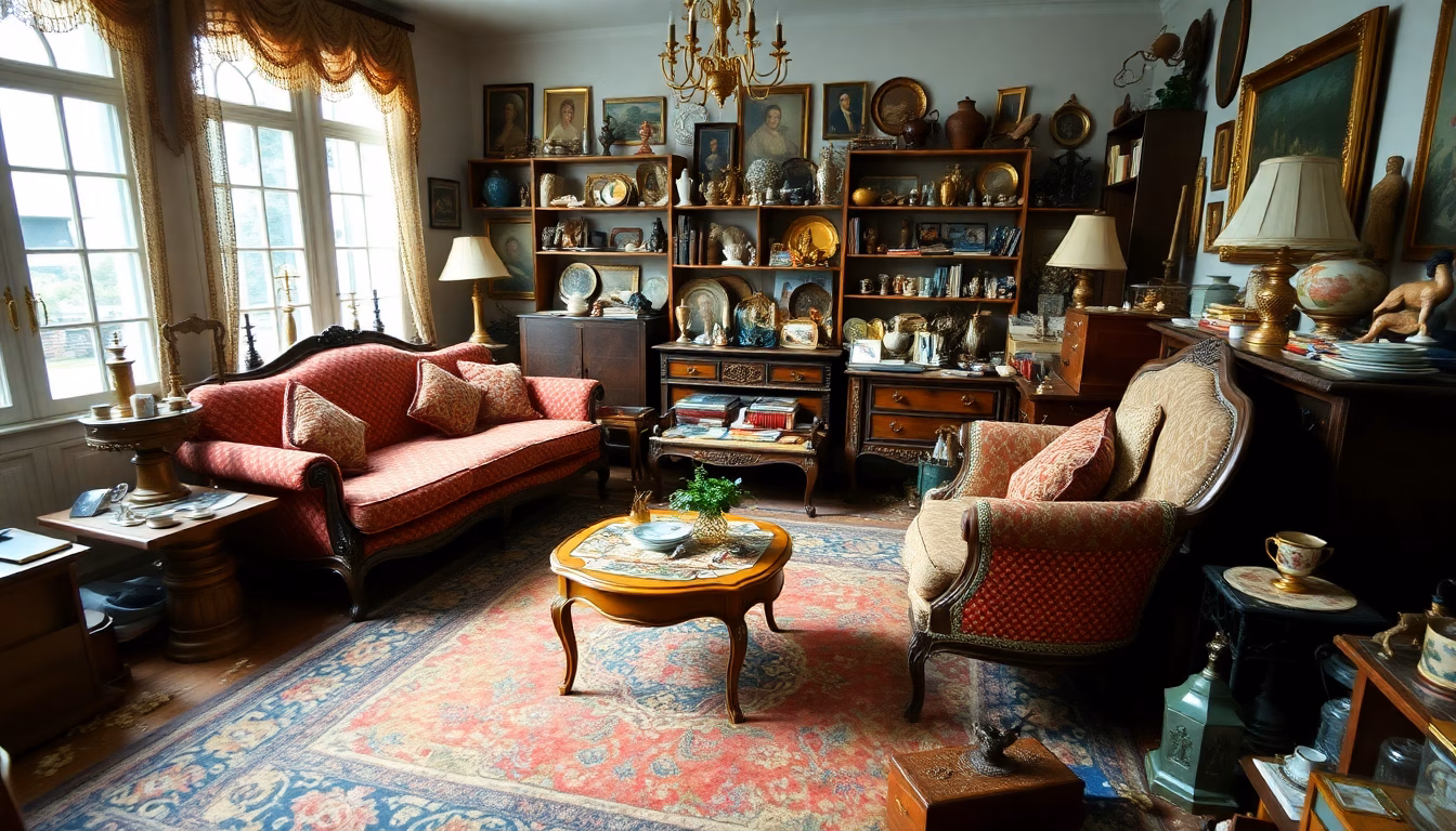 Un salon mal décoré avec des objets disparates
