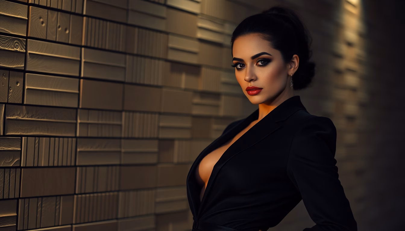 Nawell Madani dans une tenue mode audacieuse