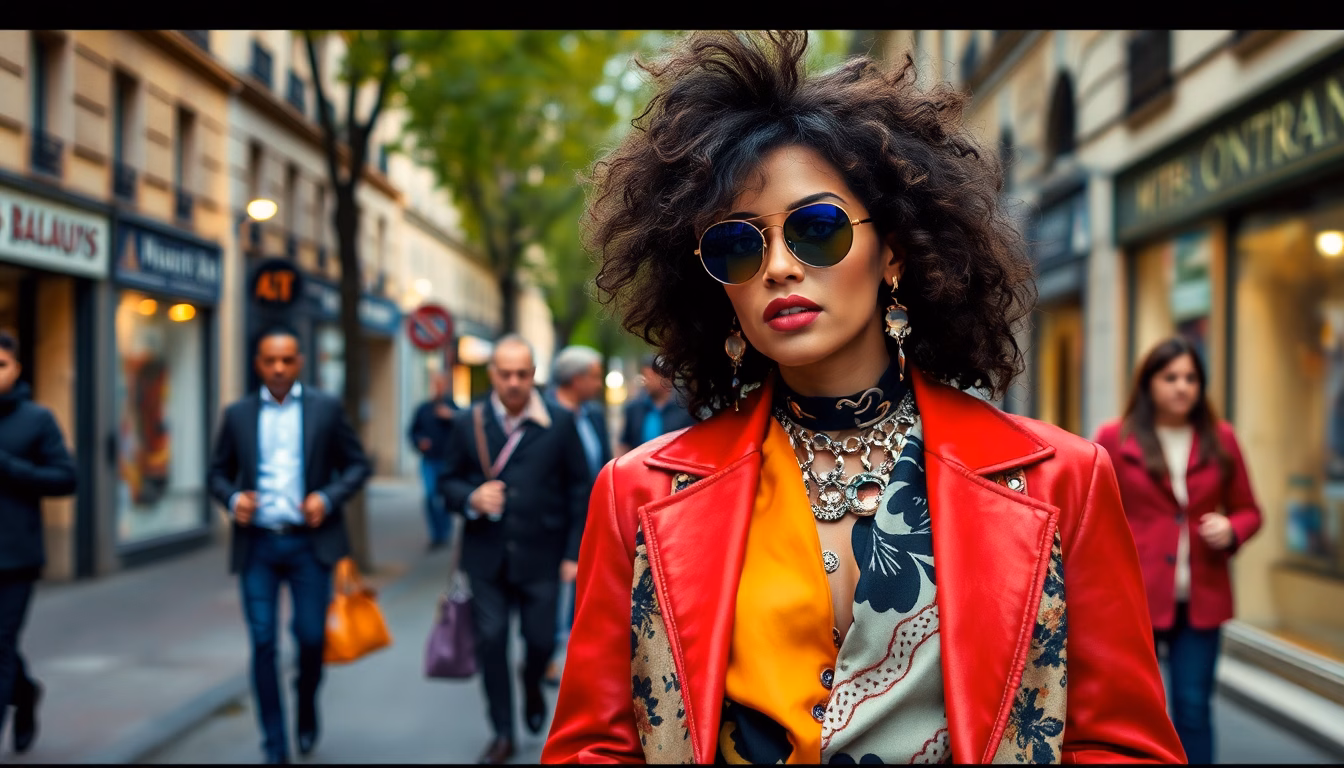 Nawell Madani style mode audacieux