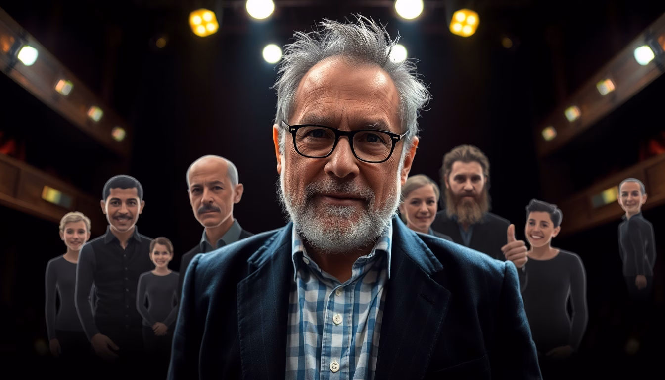 Philippe Caubère sur scène