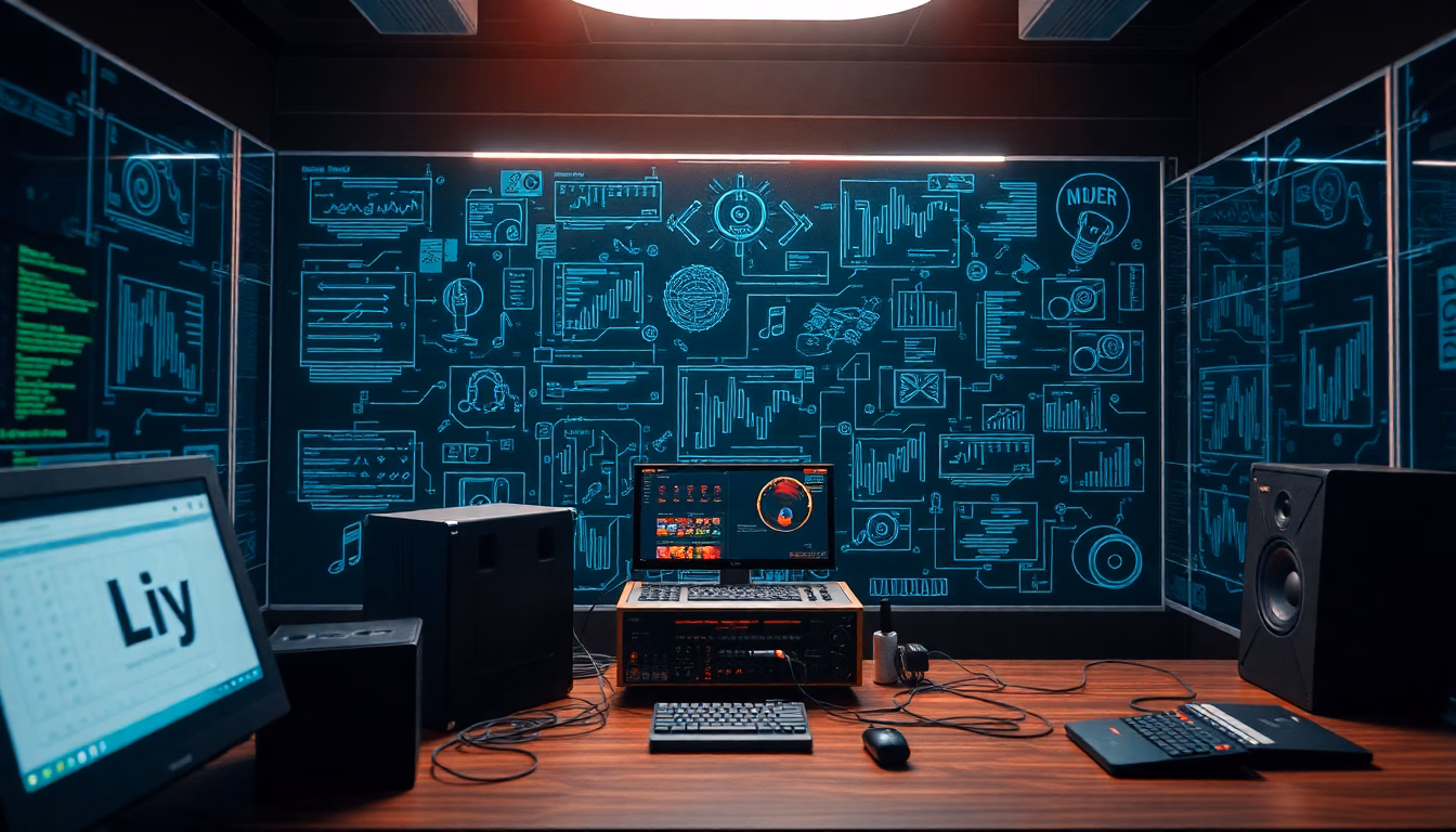 Interface de création musicale par IA